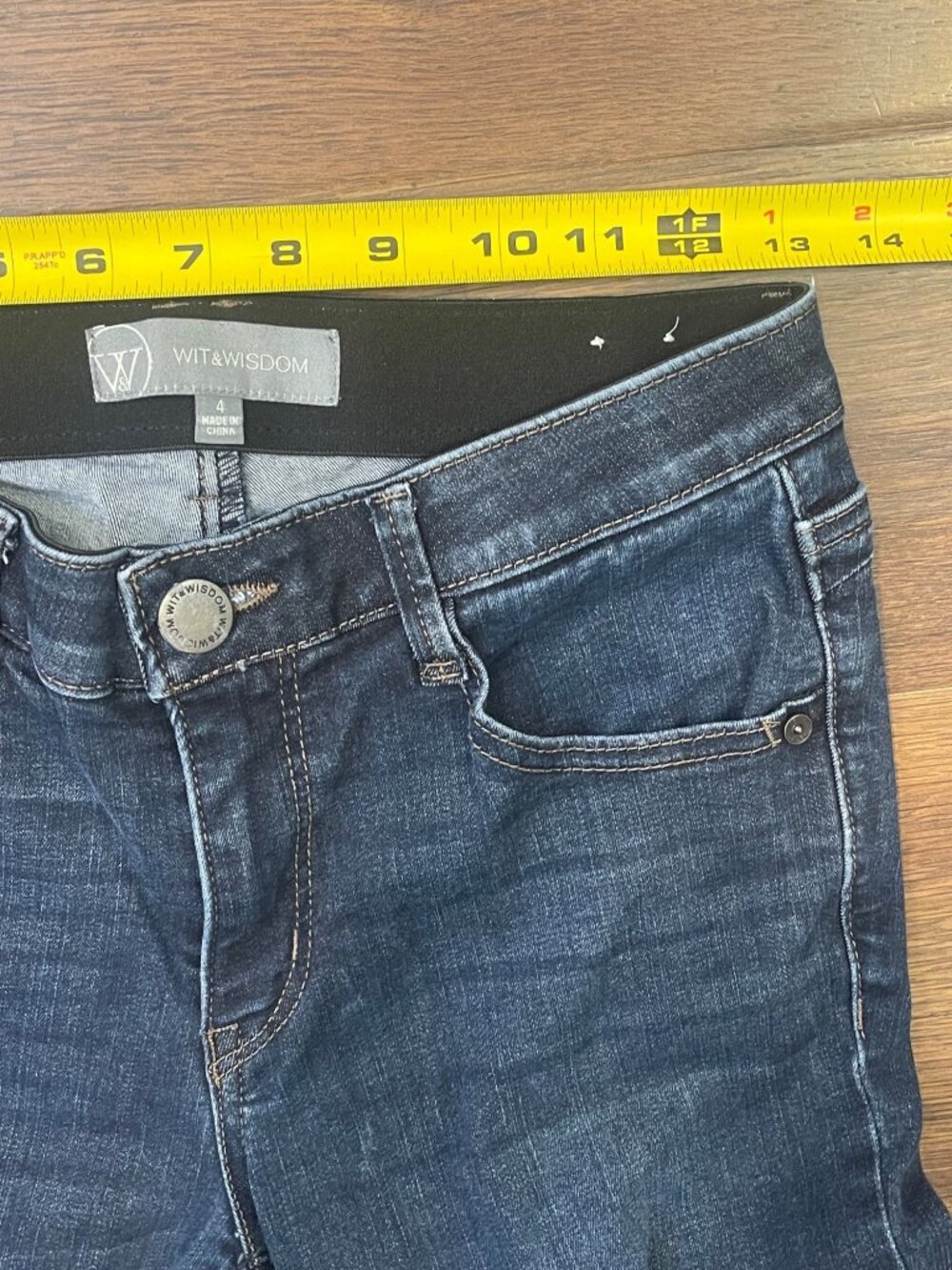 Wit & Wisdom Skinny Jeans Sz 4 - Picture 5 of 9